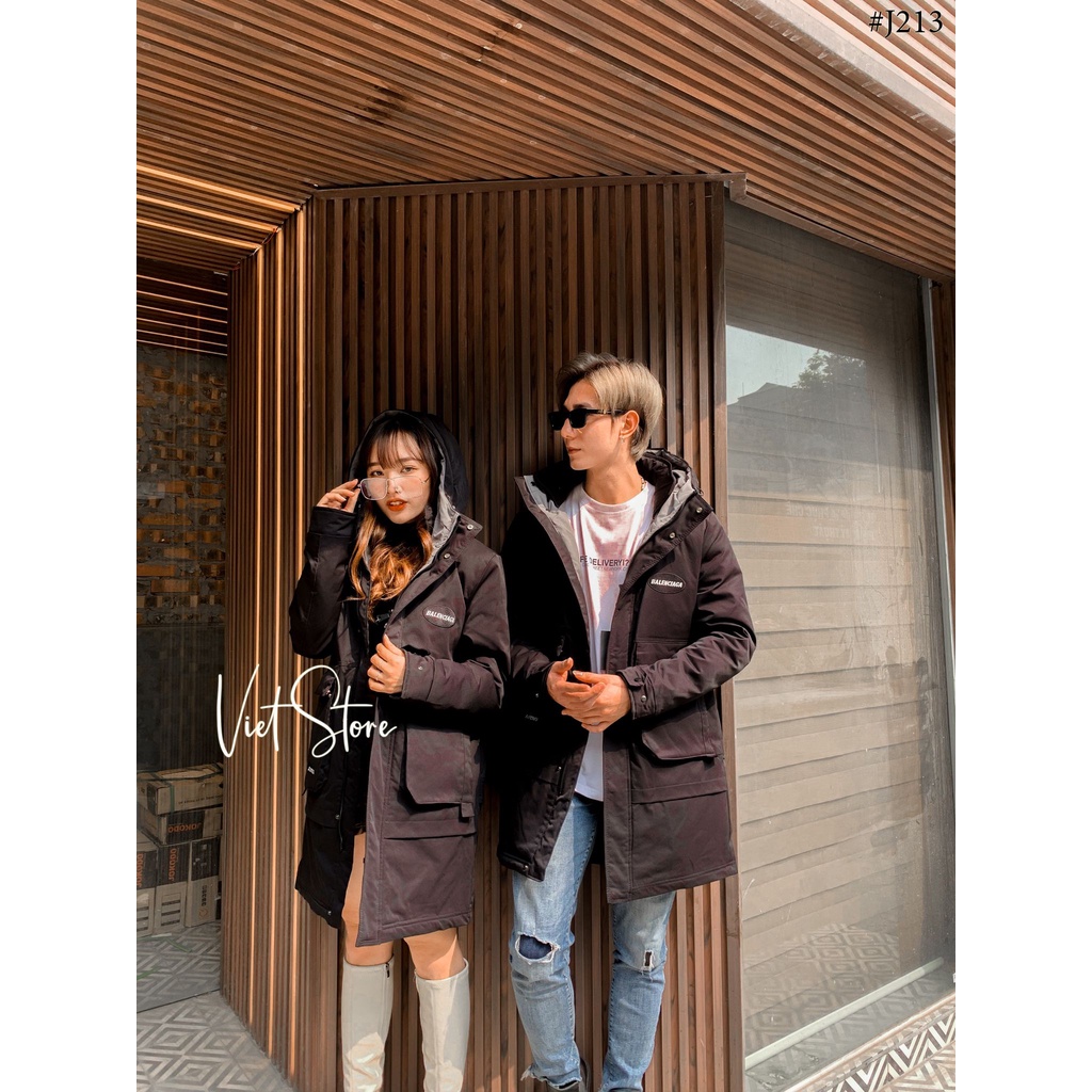 ÁO PHAO NAM NỮ PARKA BALENCIAGA J213 VIET STORE