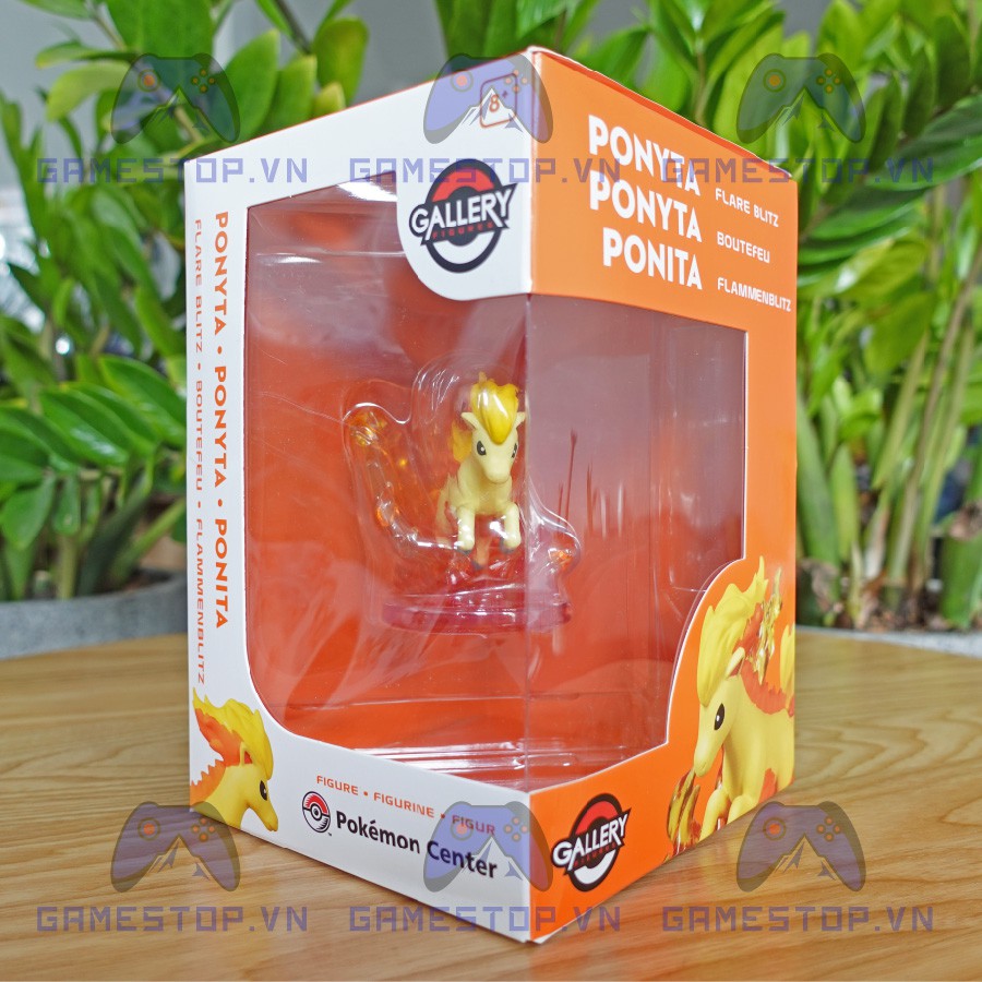 Mô hình Pokemon Ponyta/Poniita 6CM Flare Blitz Gallery nhựa RESIN CHÍNH HÃNG MỸ Pokemoncenter GAL08