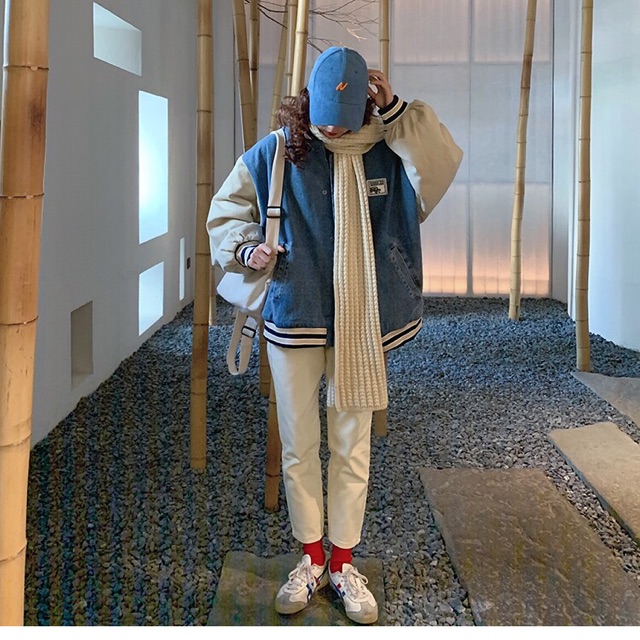 Áo khoác boomber jackets ullzang, chất dày form đẹp