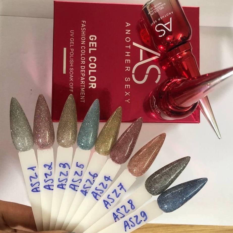 Sơn nhũ Flash AS siêu sáng phụ kiện nail mã ASZ 15ml