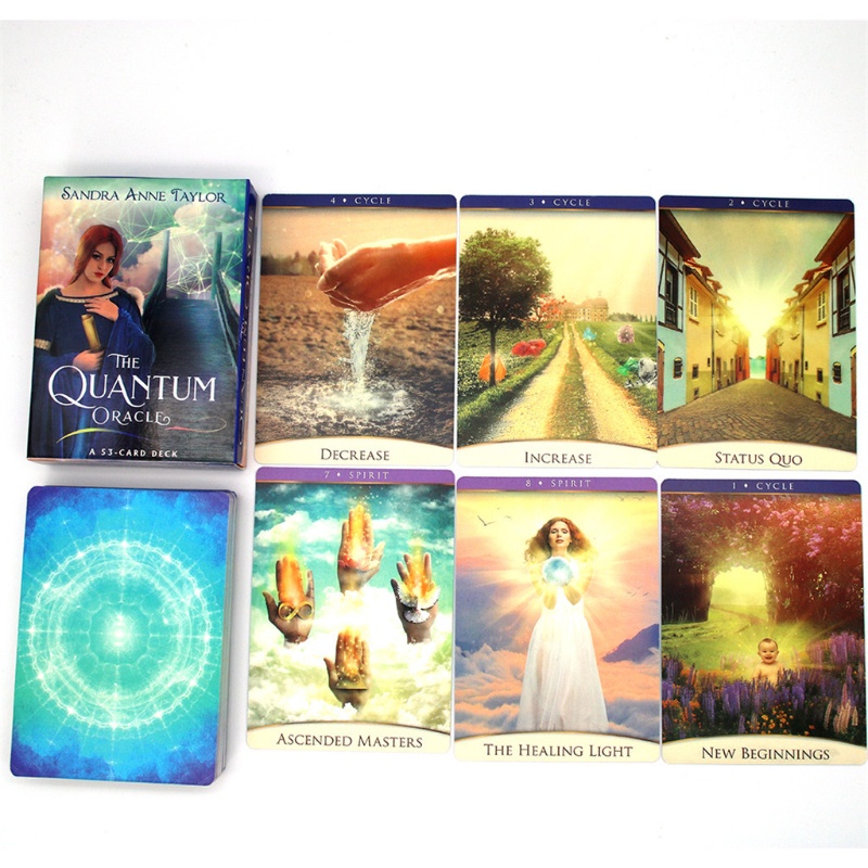Bộ Thẻ Bài Tarot In Chữ Tiếng Anh Vui Nhộn Cho Gia Đình