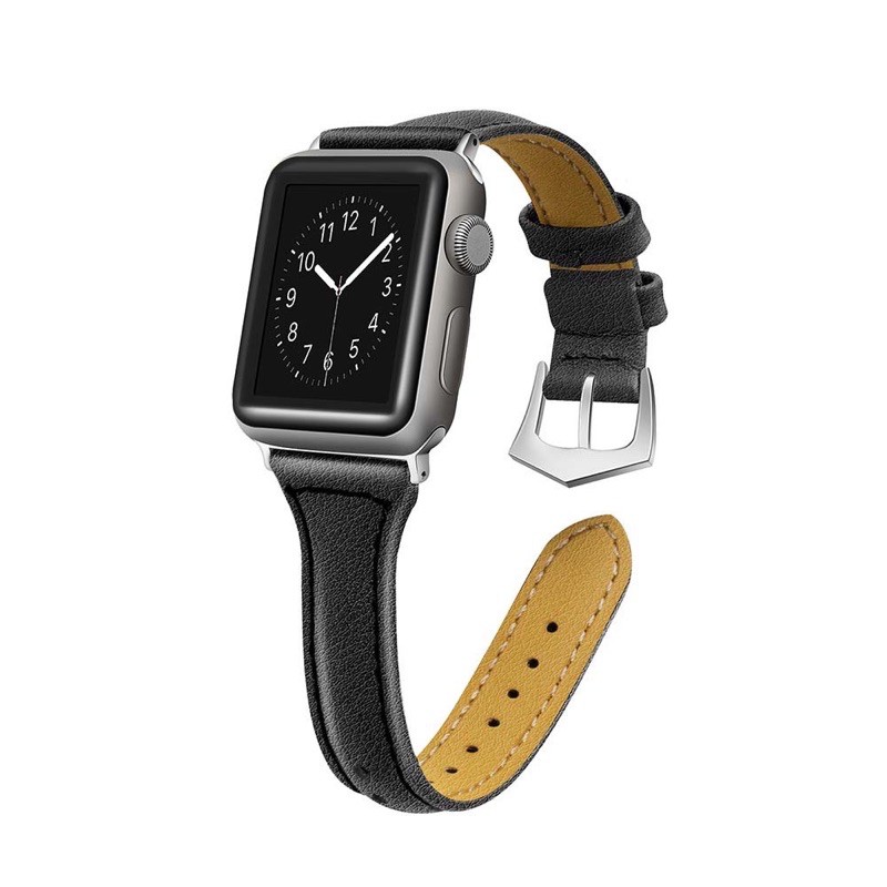 Dây đeo Apple Watch da xịn bản nhỏ dành cho nữ series 1 2 3 4 5 6 size 38/40mm 42/44mm bảng màu mới nhất