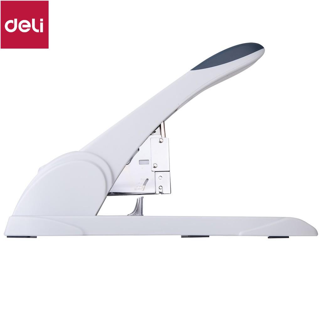 Dập ghim Deli, cỡ lớn 210 trang, Đen, Xám - 1 cái E0395 [Deli]