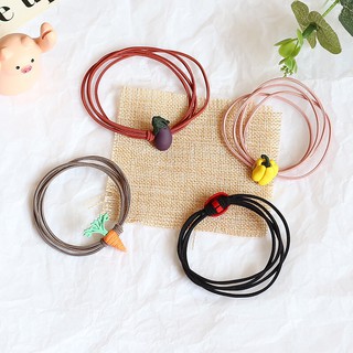 Dây Cột Tóc Buộc Tóc Hình Hoa Quả Hot Hit