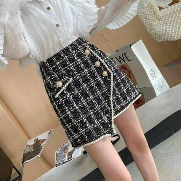 Chân Váy Chữ A Chất Dạ Lưng Cao Hàng Quảng Châu | BigBuy360 - bigbuy360.vn