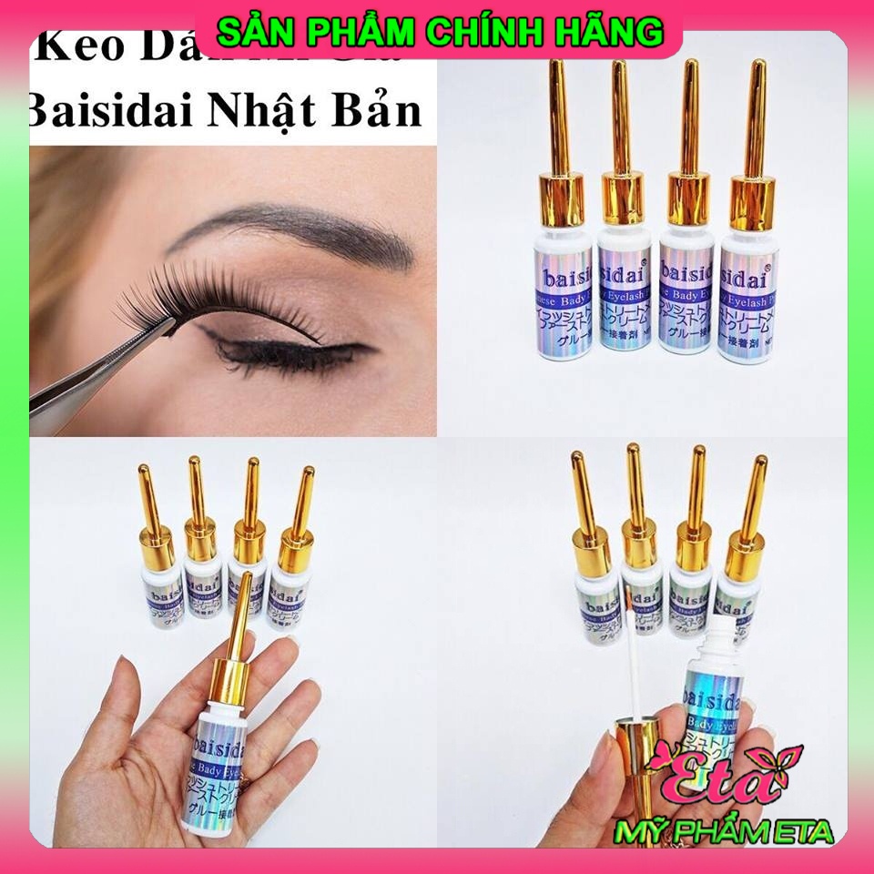 Keo dán mi BAISIDAI NHẬT siêu chắc, siêu an toàn 15ml