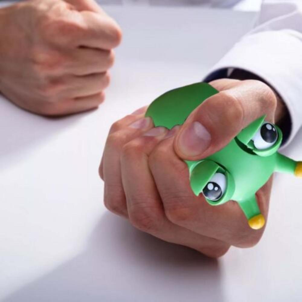 Bộ 2 Đồ Chơi Con Sâu Bóp Để Giảm Căng Thẳng