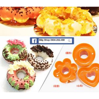 khuôn bánh donut, khuôn làm bánh donut siêu rẻ đẹp