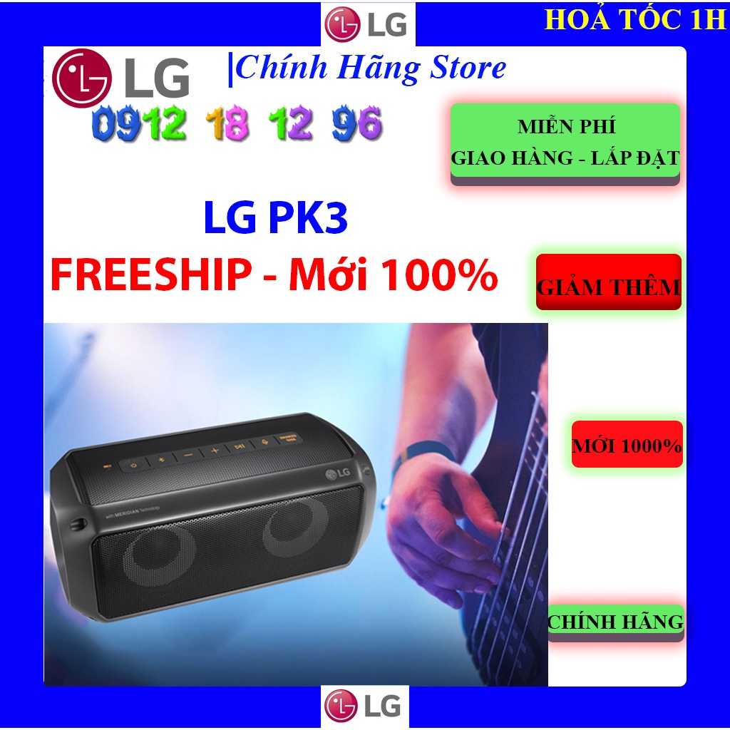 [LG PK3] Loa Bluetooth LG XBoom Go PL2/PL2W/PL2P/PL2S