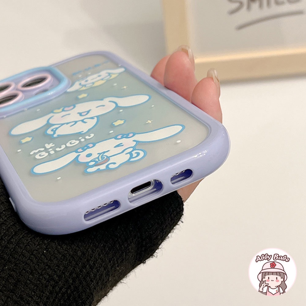 Ốp Điện Thoại TPU Mềm Trong Suốt Chống Mồ Hôi In Hình Cinnamoroll Cho Iphone 14 Pro Max 11 7Plus 13 12 11 Pro Max X XS 12 13 XR