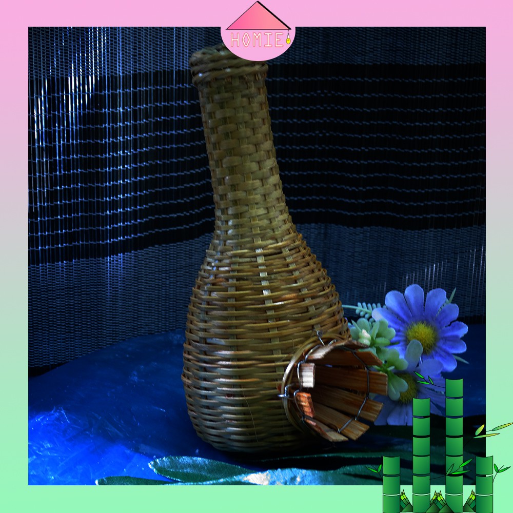 [Phụ kiện trang trí] Bộ thờ tre phong thủy hút tài lộc may mắn