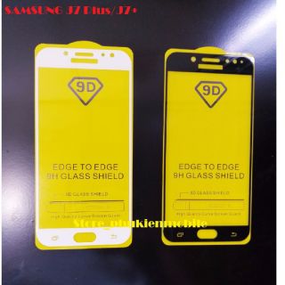 Kính cường lực 9D samsung galaxy j7 plus full keo màn hình
