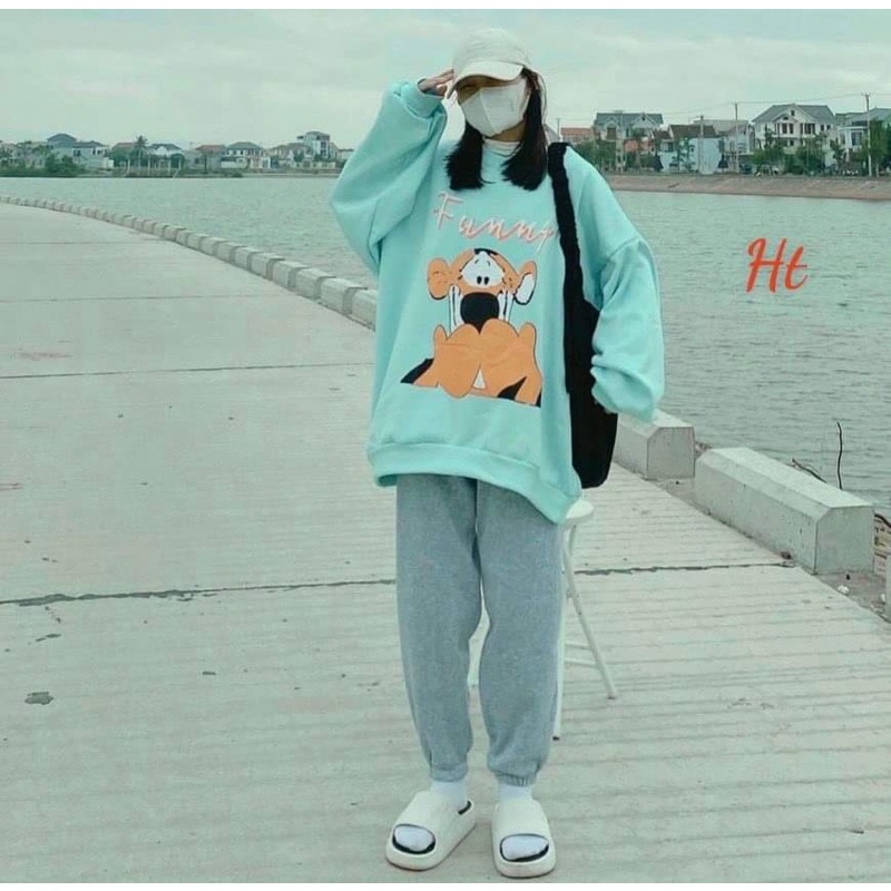 Bộ nỉ ngoại sư tử cam H2B