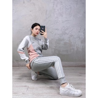 | Ảnh Thật | Quần Das Jogger Xám Nữ