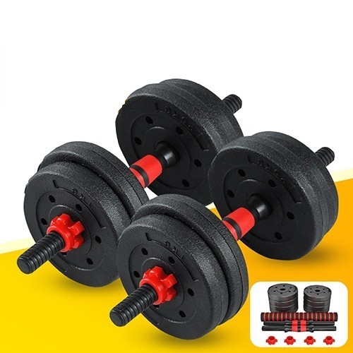 Tạ Tay + Tạ Đẩy kết hợp 10kg bộ sản phẩm