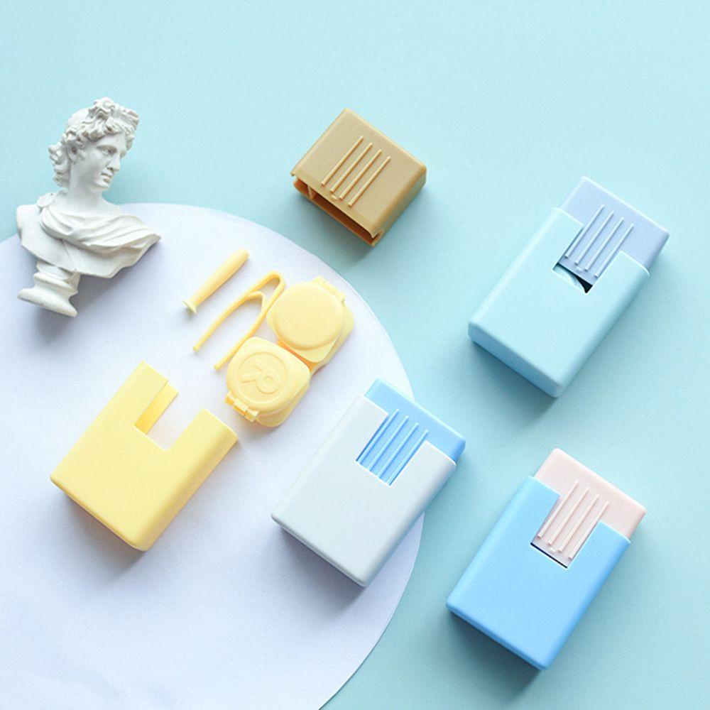 Hộp Đựng Kính Áp Tròng Mini Du Lịch Tiện Lợi