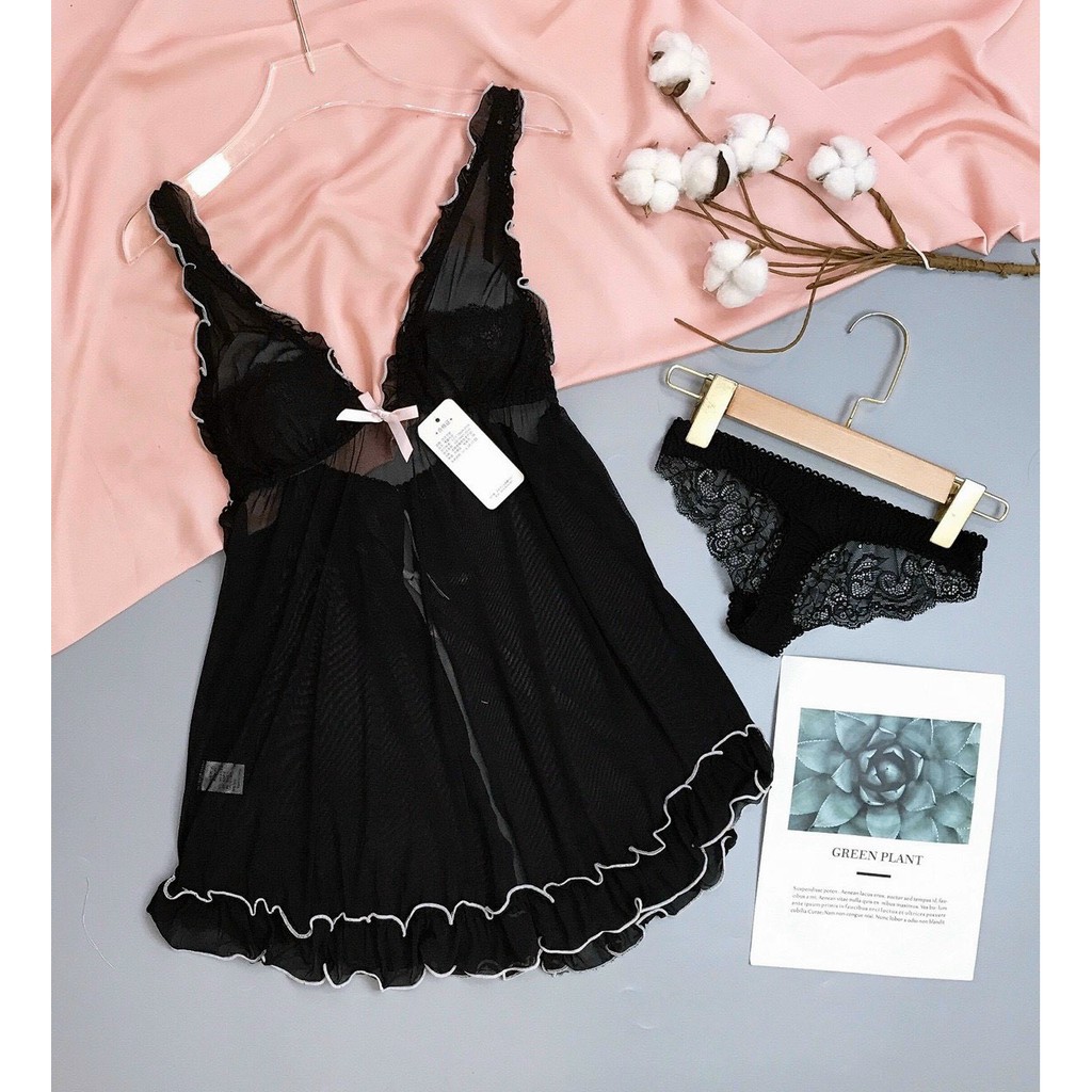 Váy ngủ sexy KELLY WANG SX027 | BigBuy360 - bigbuy360.vn