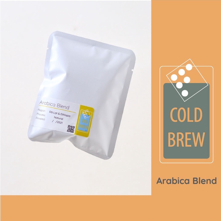 Cà phê Cold brew túi lọc - tiện lợi - dễ sử dụng (Blend Đà Lạt vs Ethiopia)