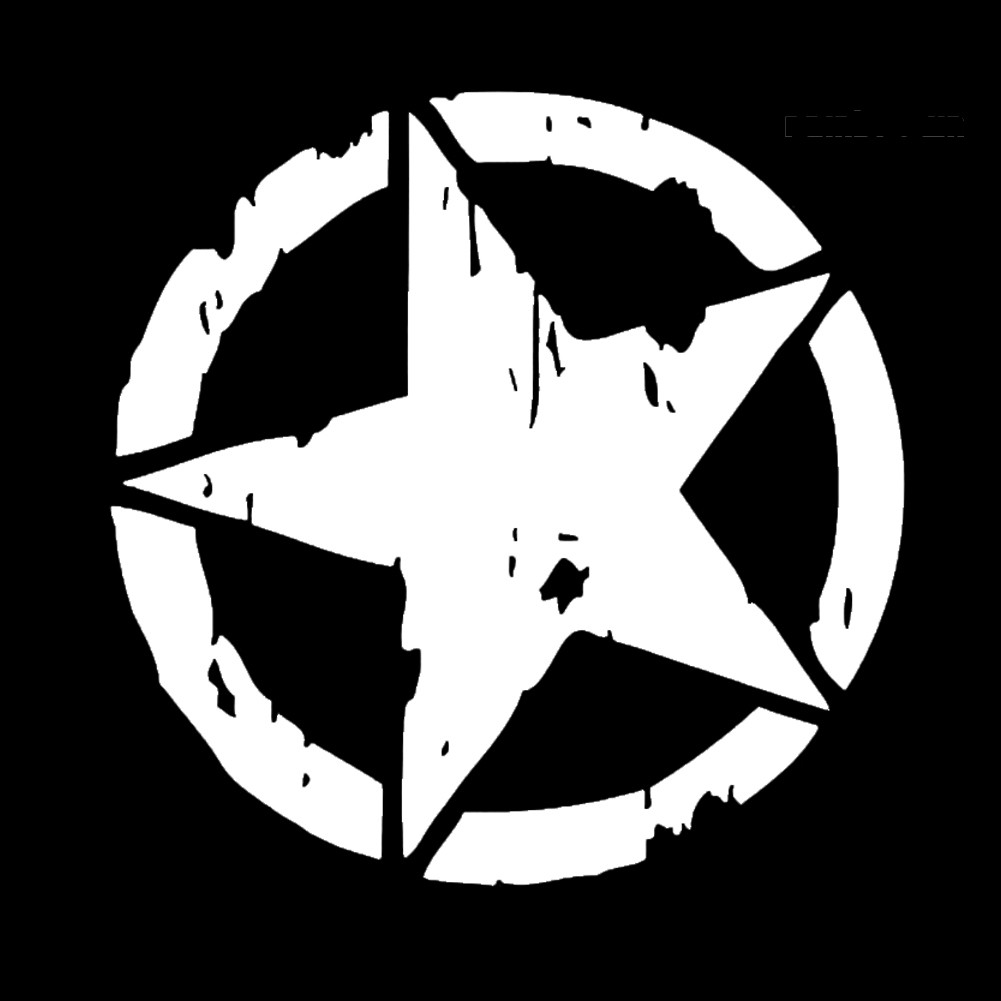 Miếng Dán Trang Trí Xe Hơi / Mô Tô Hình Ngôi Sao Chống Thấm Nước