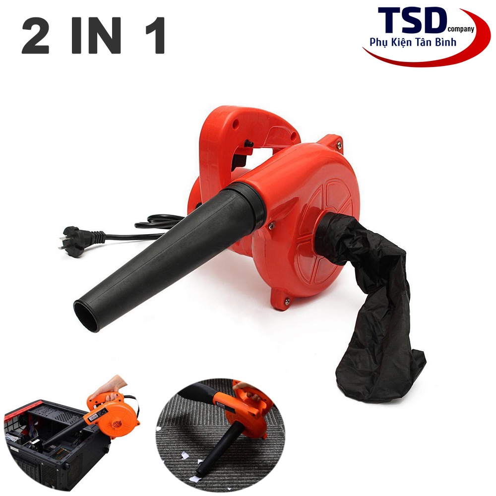 Máy Thổi Bụi &amp; Hút Bụi Đa Năng 2 in 1 Công Suất Cao Electric Blower