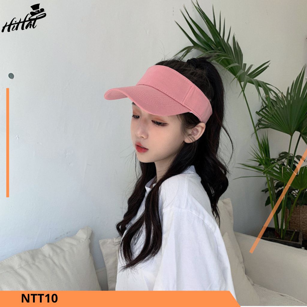 Nón thể thao nửa đầu thiết kế đơn giản phong cách dành cho nữ NTT10