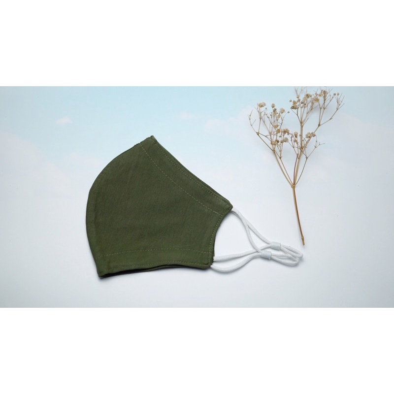 KHẨU TRANG  ĐEN   DÙNG CẢ 2 MẶT COTTON 100% CÓ NÚT ĐIỀU CHỈNH KÍCH CO | BigBuy360 - bigbuy360.vn