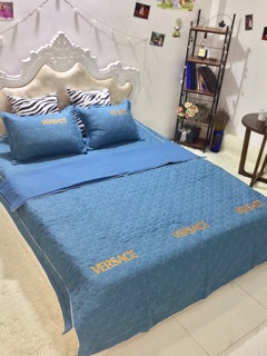 Bộ cotton đũi 5 món