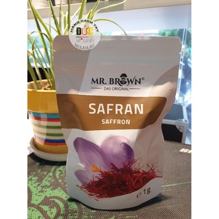 (BILL ảnh sau)NHỤY HOA NGHỆ TÂY SAFFRON MR.BROWN (hàng Đức)