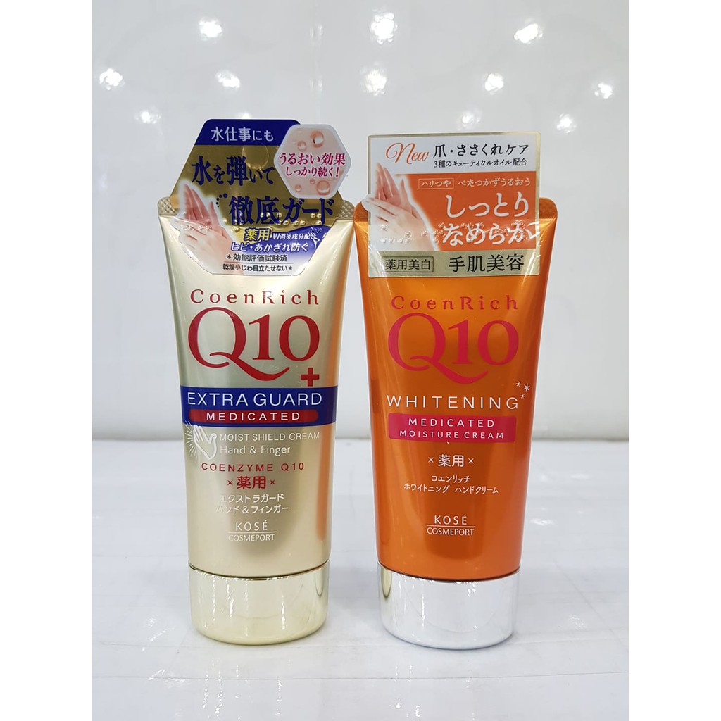 Kem Dưỡng Da Tay Chân Q10 Kose 80ml Nhật Bản