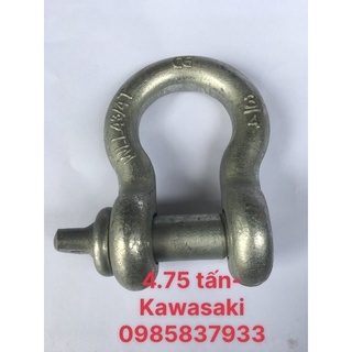 Ma ní 4.75 tấn Kawasaki Nhật tại Máy NTT bảo hành dài hạn dùng móc buộc cẩu kéo an toàn hiệu quả