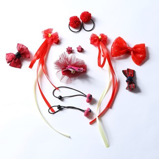 Set kẹp / cột tóc 12 món dễ thương cho bé