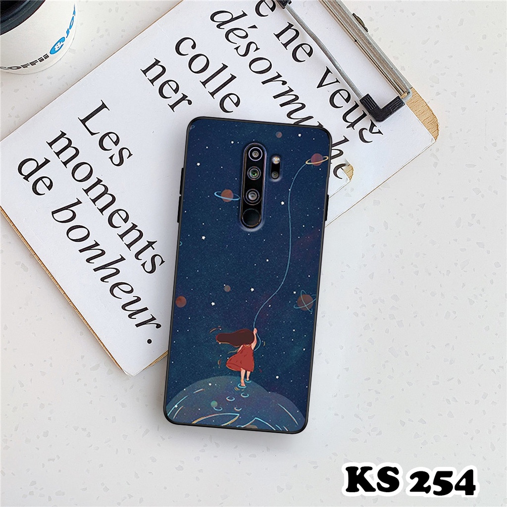 Ốp lưng Xiaomi Redmi Note 8 - Xiaomi Redmi Note 8 Pro - Ốp in hình bé gái siêu đáng yêu, lưng nhám viền TPU cao cấp