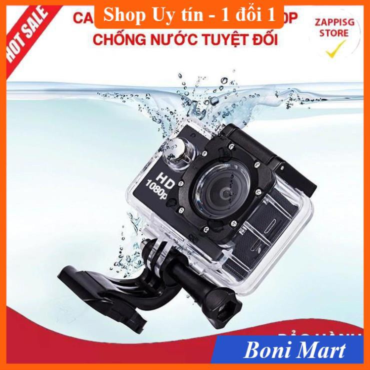 Camera Hành Trình Phượt Waterproof Sports Cam 1080 Full HD Chống Nước  - Bảo hành 1 - 1