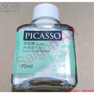 Dung môi làm chậm khô acrylic Picasso PARM75 75ml