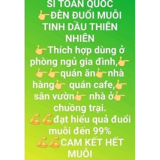 Máy đuổi muỗi - đèn đuổi muỗi thông minh hàn quốc mẫu vàng