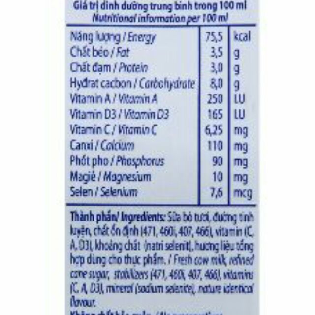 Thùng 48 hộp sữa tươi Vinamilk 100% 110ml. | BigBuy360 - bigbuy360.vn