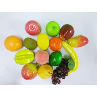 Set 16 Trái Cây Giả Trang Trí