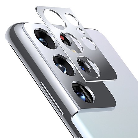 Miếng Dán Kim Loại Bảo Vệ Camera cho Samsung Galaxy S21 Ultra.