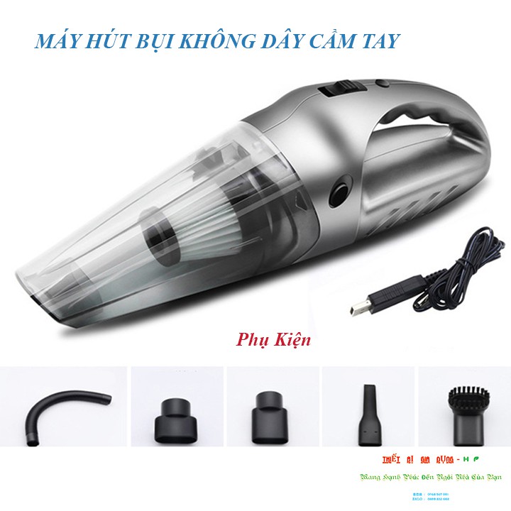 [Mã SKAMCLU9 giảm 10% đơn 100K] Máy hút bụi cầm tay - 120W