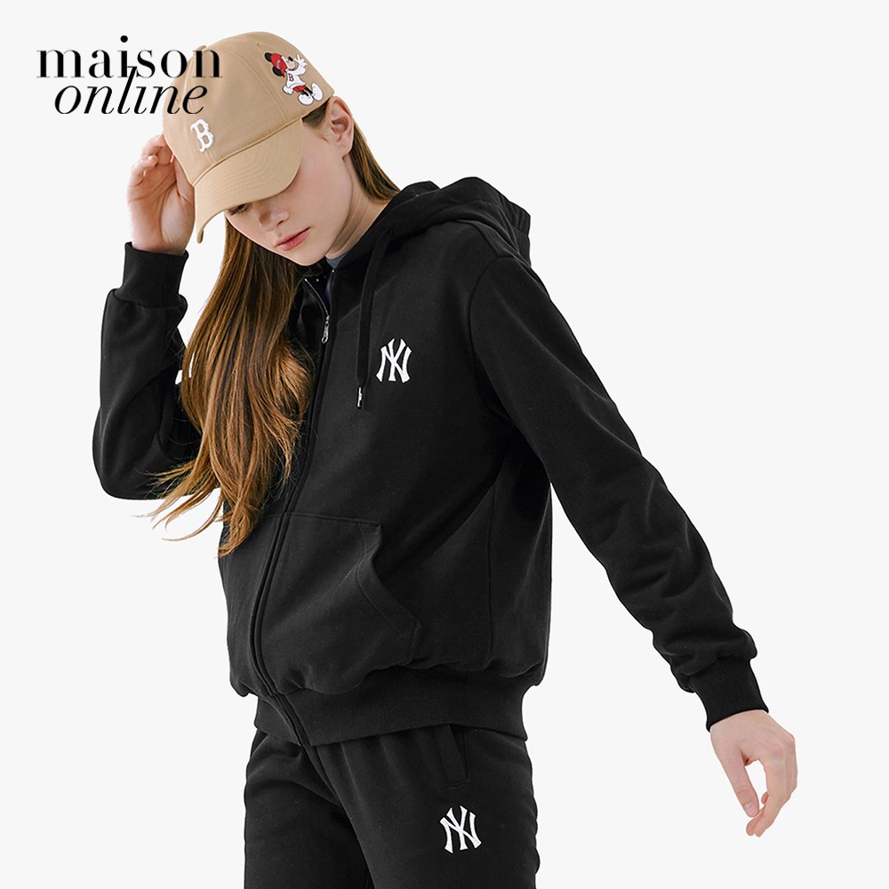 [Mã FAMALLT5 giảm 15% đơn 150K] MLB - Áo hoodie phối zip hình mickey MLB x Disney 31TRK1031-50L