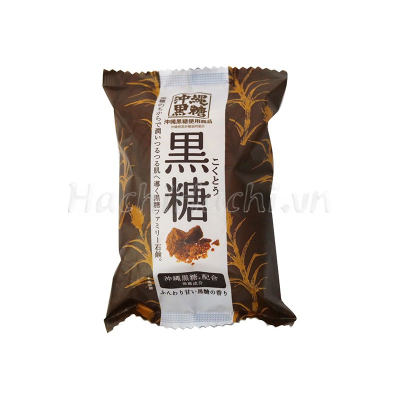 XÀ PHÒNG ĐƯỜNG NÂU PELICAN 80G (DƯỠNG DA CĂNG MỊN) - Hachi Hachi Japan Shop