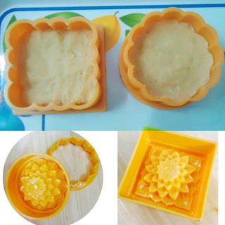Combo 4 Khuôn Làm Bánh Trung Thu Ép Xôi Ngày Tiện Ích