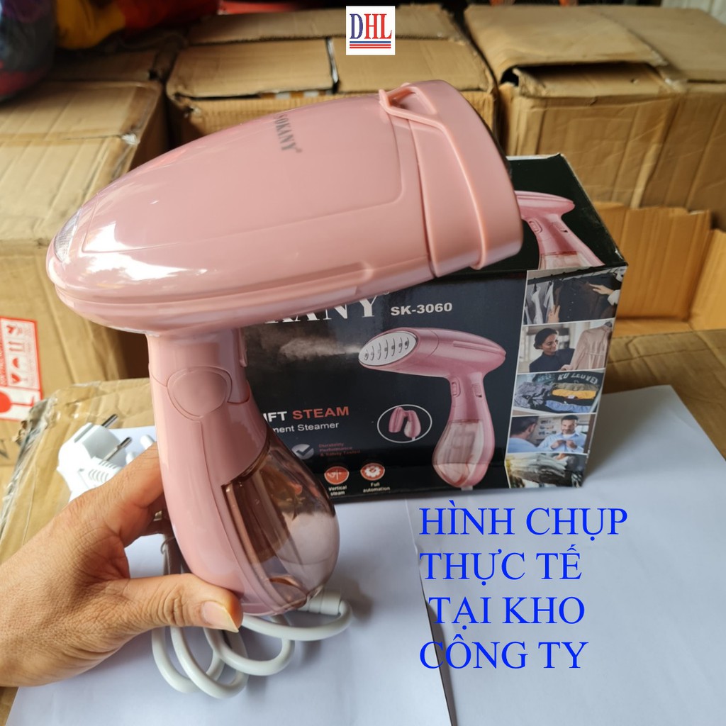 [Mã 254ELSALE giảm 7% đơn 300K] Bàn là bàn ủi hơi nước cầm tay SOKANY công suất 1500W, mẫu mới 2021 chính hãng