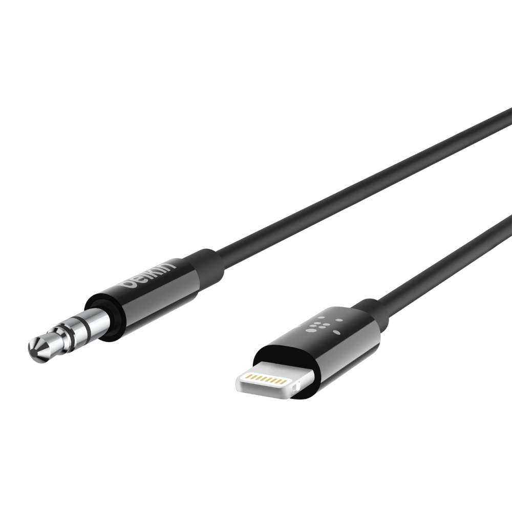 Cáp Belkin Chuyển Đổi Từ Lightning Sang AUX 3.5 - Hàng Chính Hãng - DAC - Mới 100% -Bảo Hành 12 tháng
