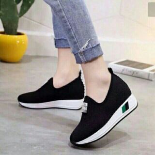 FREESHIP 99K TOÀN QUỐC_Giày lười nữ độn đế 5 phân