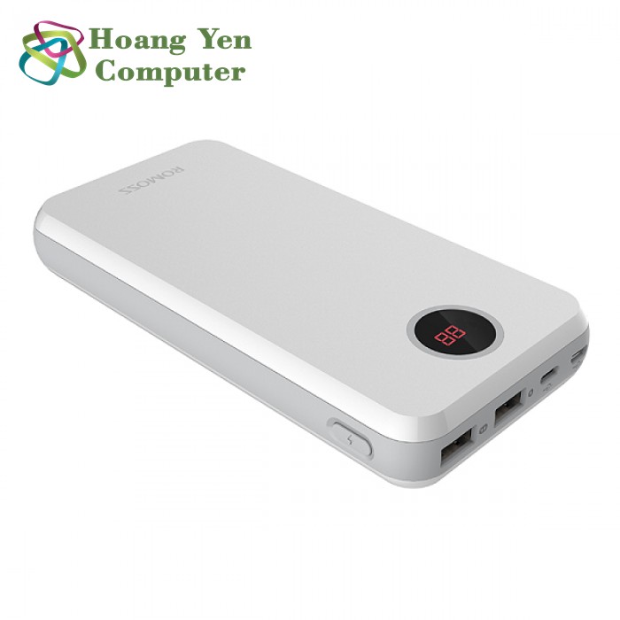 Sạc Dự Phòng 20000mAh Romoss Horus 20 2 Cổng Input - BH 1 Năm | Romoss HO20 20000mAh