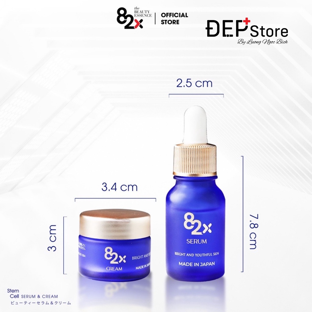 Kem dưỡng ẩm chuyên sâu 82X AI STEM CELL CREAM chống lão hóa 10mg/hộp.