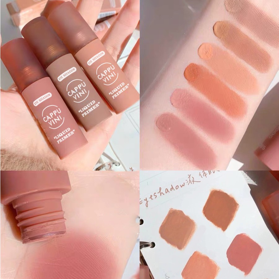 Kem Má Hồng Cappuvini Dạng Lỏng Trang Điểm Tự Nhiên Lâu Trôi Làm Đẹp Cho Phái Nữ