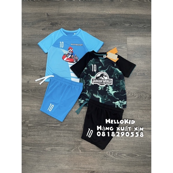 B165 - Bộ thể thao HM bóng đá cho bé