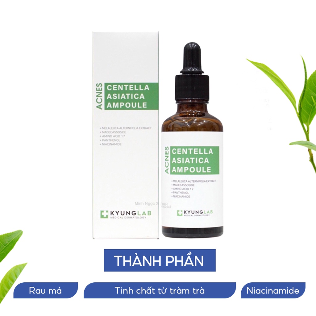 Tinh chất serum giảm mụn, ngừa mụn KyungLab Acnes Centella Asiatica Ampoule 50ML